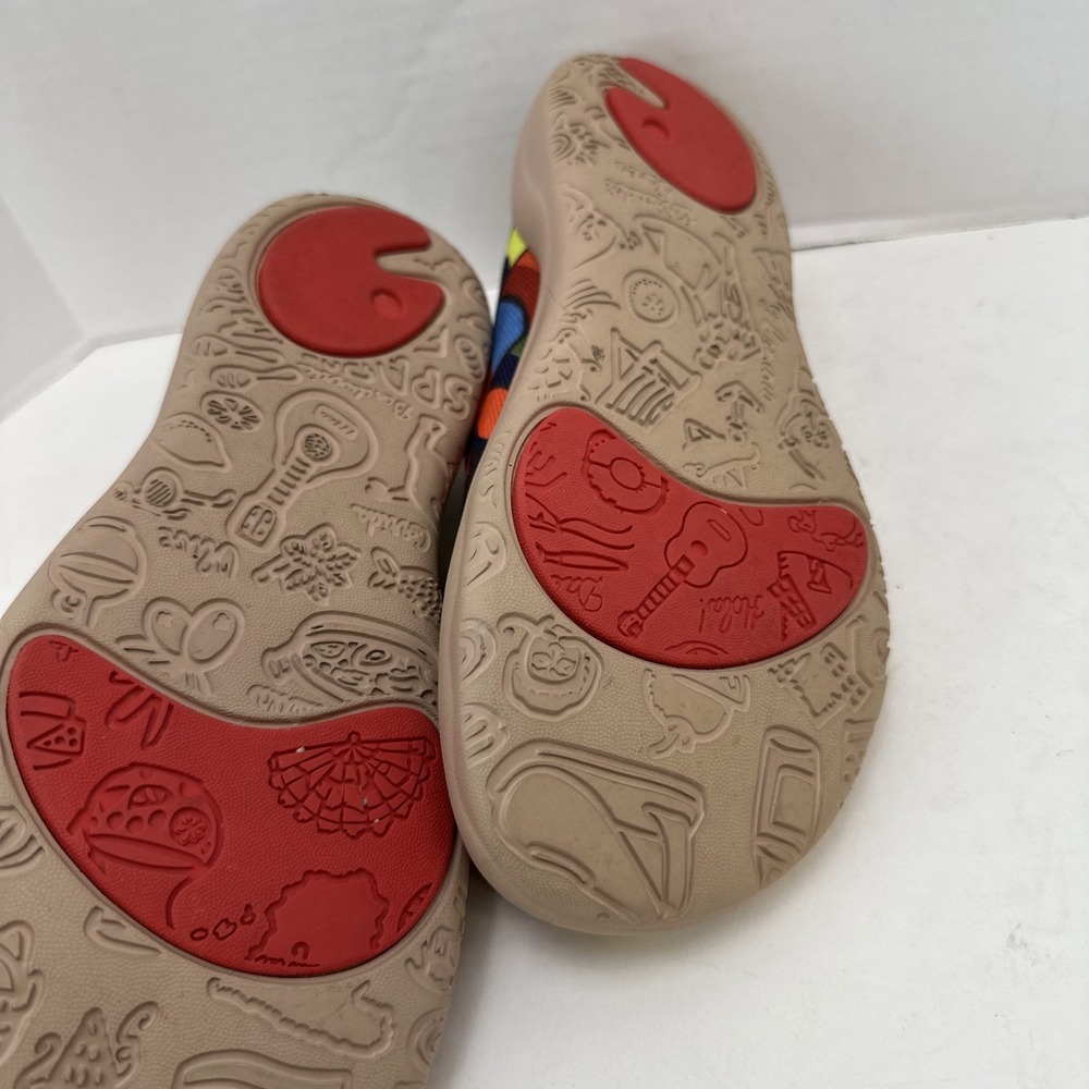 UIN  Art Travel Women Slip On Shoes Colorful Picasso Loafers Size 8 - Picture 5 of 6